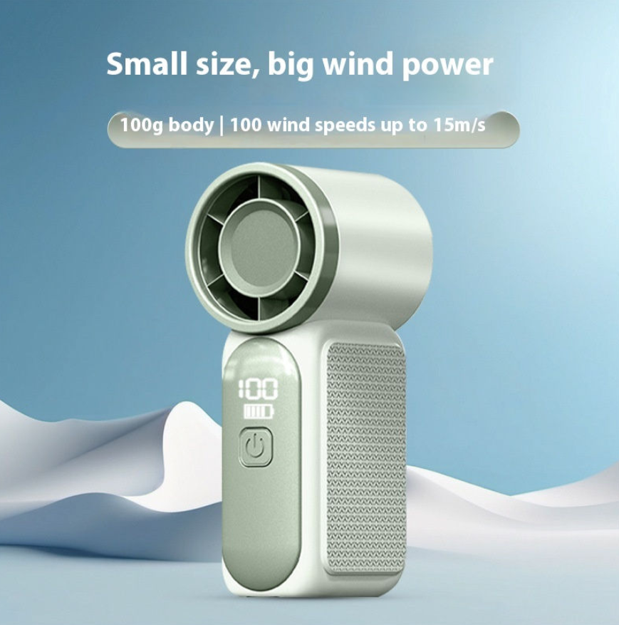 Rechargeable mini portable fan