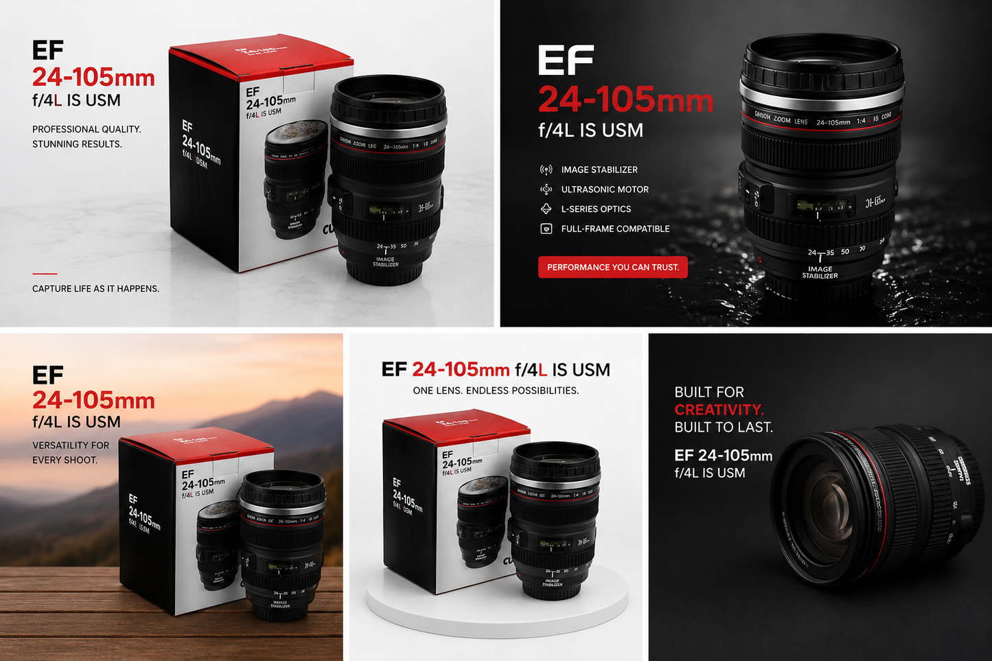 Camera Lens Mug